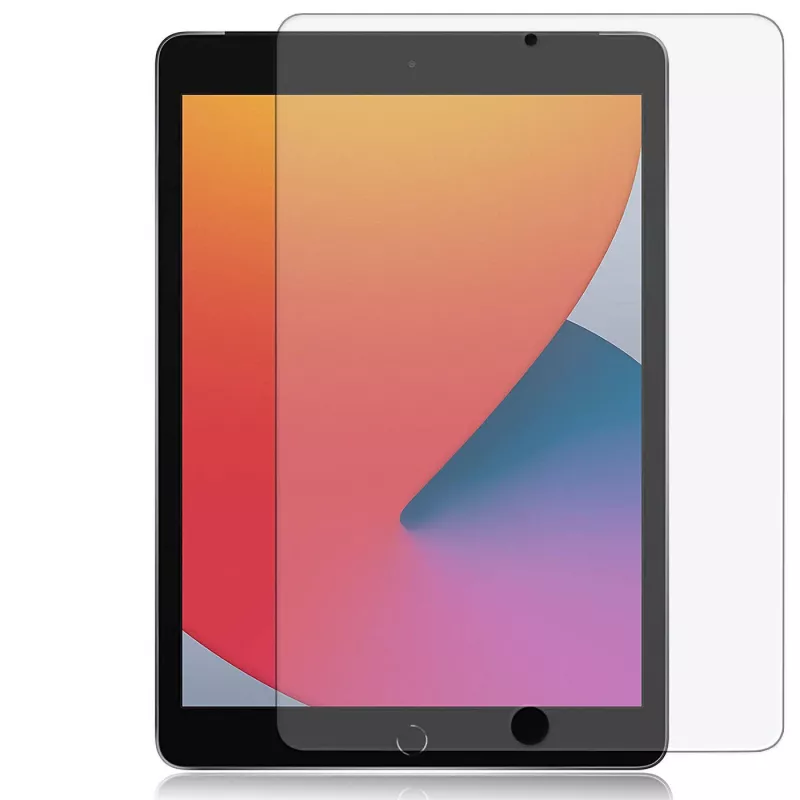 Heldere displayschermfolie DEQSTER voor iPad 10,2 inch 7e/8e/9e gen. gehard glas 9H