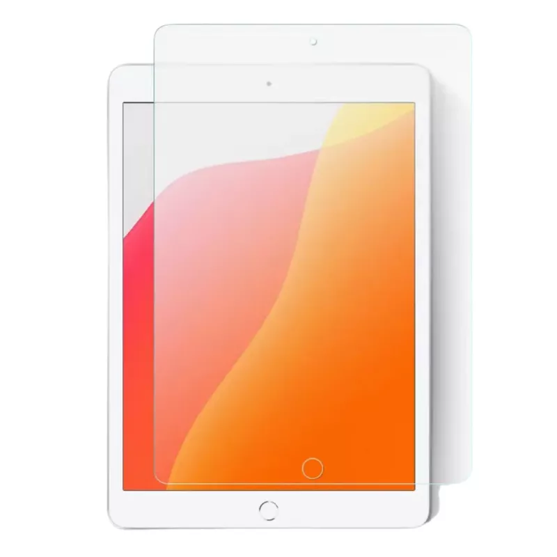 Heldere displayschermfolie DEQSTER voor iPad 10,2 inch 7e/8e/9e gen. gehard glas 9H