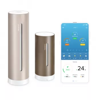 Netatmo NWS-S-EC digitaal weerstation bruin Wi-Fi