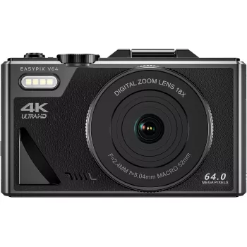 Compacte digitale camera EASYPIX V64 Flip 20203 — 16 MP, 1080p video
