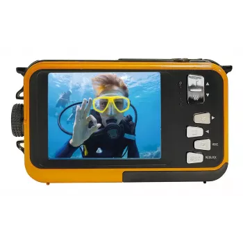 Compactcamera Easypix W3027 Wave 5 MP 1280 x 720 pixels oranje