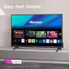 Hisense 40A4Q 101,6 cm (40 inch) Full HD smart tv Wi-Fi zwart 200 cd/m²