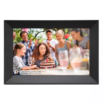 Digitaal fotolijstje Denver PFF-1063 zwart 10,1 inch touchscreen Wi-Fi 1920x1080
