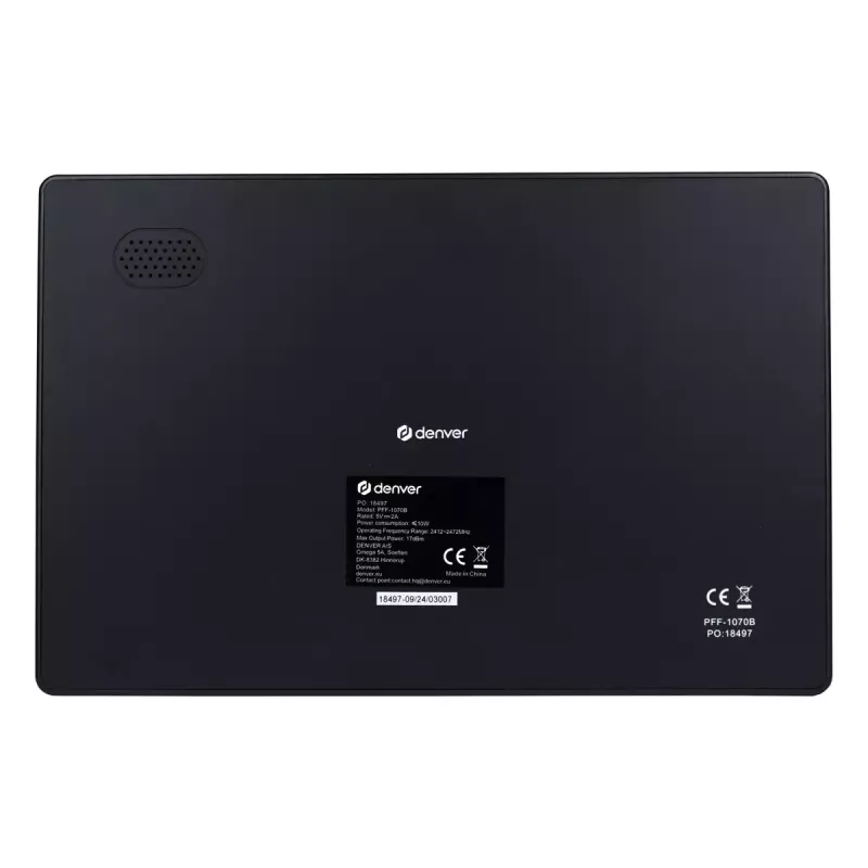 Digitaal fotolijstje Denver PFF-1070B 10,1 inch touchscreen Wi-Fi zwart