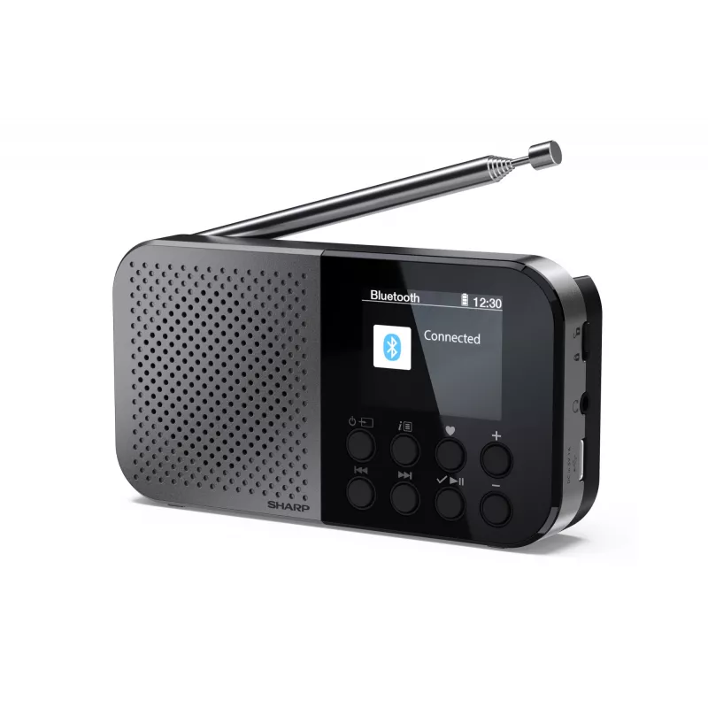 Persoonlijke radio Sharp DR-P520 digitale tuner DAB DAB+ FM