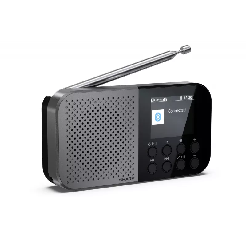 Persoonlijke radio Sharp DR-P520 digitale tuner DAB DAB+ FM