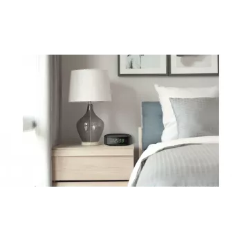 Philips TAR3205/12 radiowekker digitaal zwart