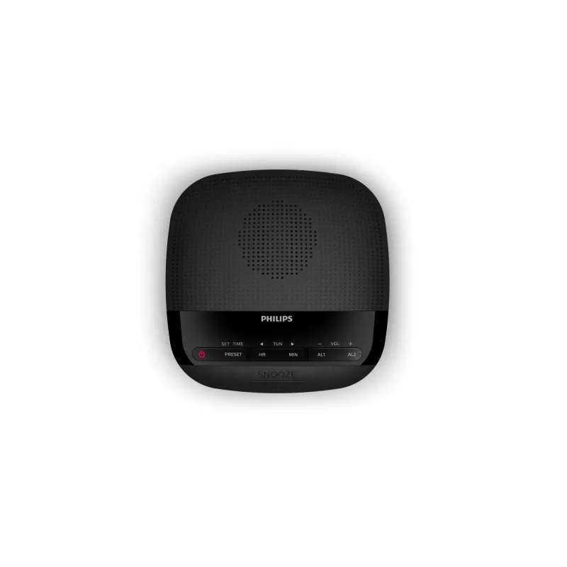 Philips TAR3205/12 radiowekker digitaal zwart