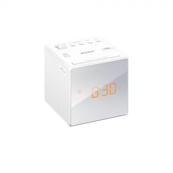 Sony ICF-C1, wekker, AM, FM, 87,5 - 108 MHz, 531 - 1602 kHz, 0,1 W, 6,6 cm