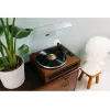 Riem aangedreven audioplatenspeler Lenco LS-430BN bruin handmatig 3-4 g naaldkracht