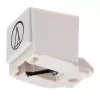 Riem aangedreven audioplatenspeler Lenco LS-430BN bruin handmatig 3-4 g naaldkracht