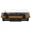 Denver VPL-230LW zwart hout halfautomatische platenspeler 2W RMS