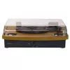 Denver VPL-230LW zwart hout halfautomatische platenspeler 2W RMS