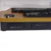Denver VPL-230LW zwart hout halfautomatische platenspeler 2W RMS
