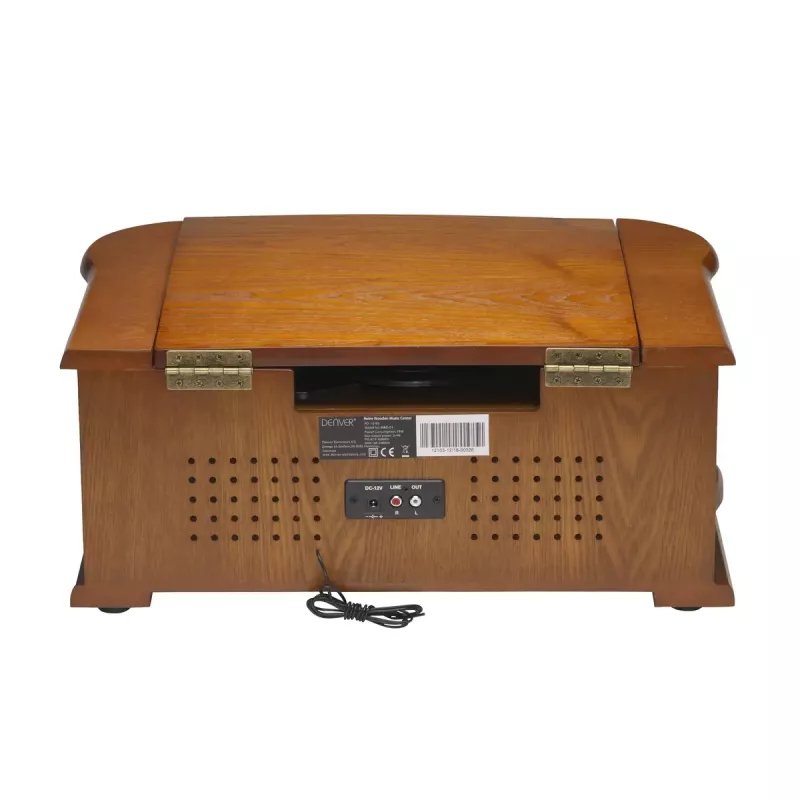 Platenspeler Denver MRD-51 bruin