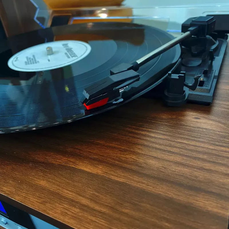 Riem aangedreven audioplatenspeler Lenco MC-160WD