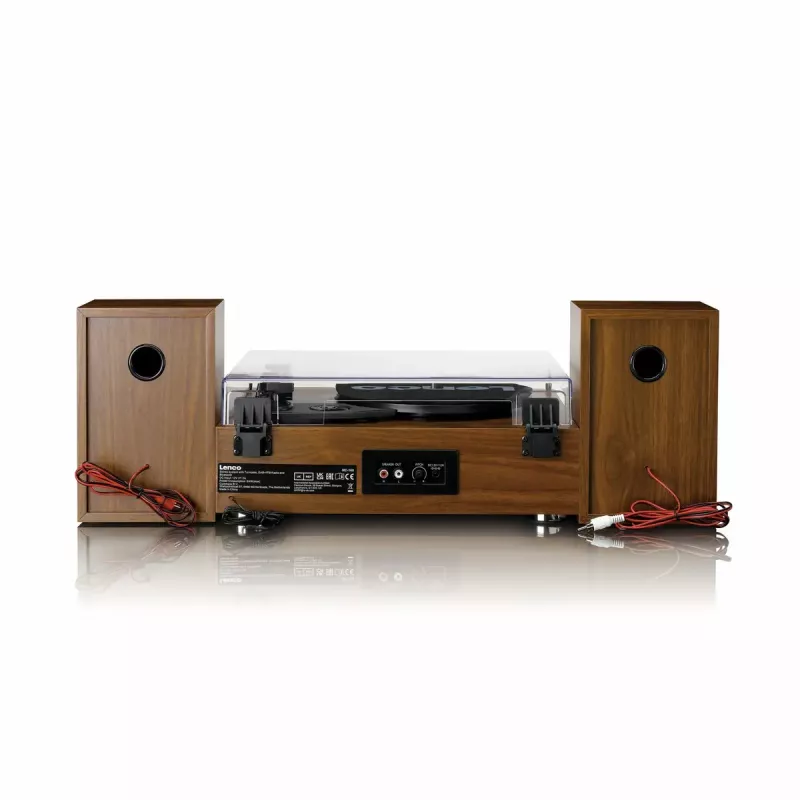 Riem aangedreven audioplatenspeler Lenco MC-160WD