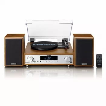 Riem aangedreven audioplatenspeler Lenco MC-160WD