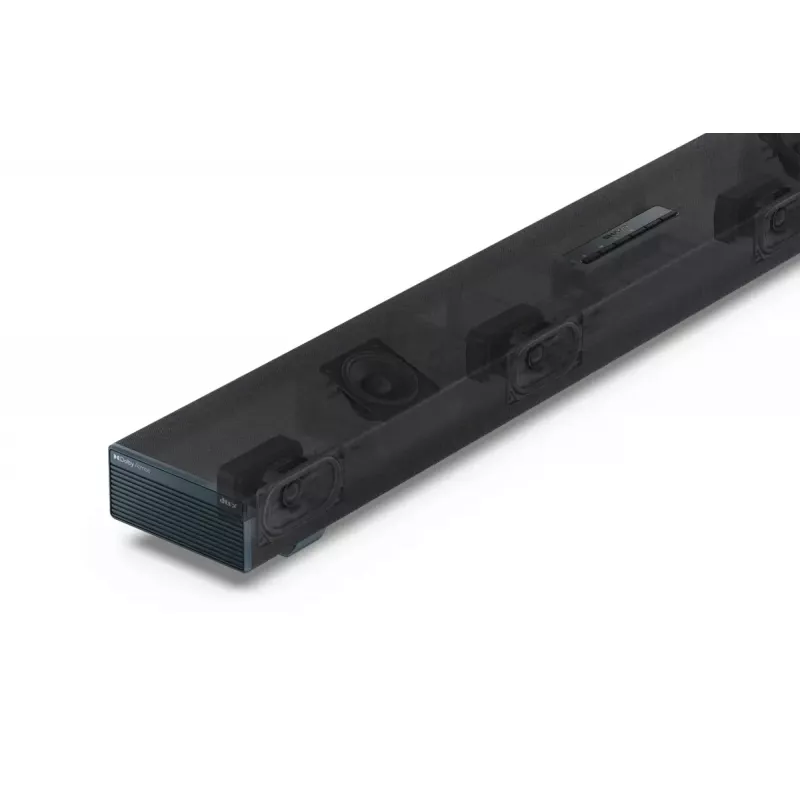 Sharp HT-SBW53121(BK) 3.1.2-kanaals soundbar met draadloze subwoofer, zwart