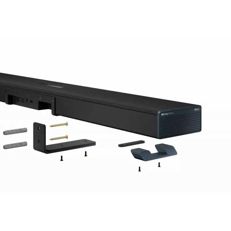 Sharp HT-SBW53121(BK) 3.1.2-kanaals soundbar met draadloze subwoofer, zwart