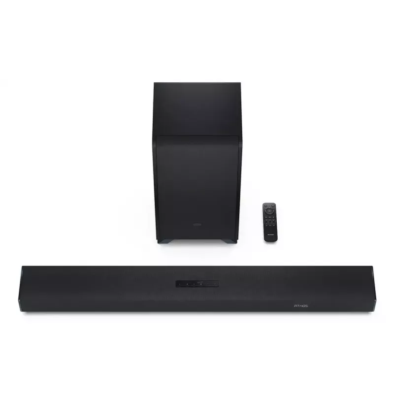 Sharp HT-SBW53121(BK) 3.1.2-kanaals soundbar met draadloze subwoofer, zwart