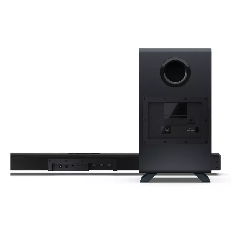 Sharp HT-SBW53121(BK) 3.1.2-kanaals soundbar met draadloze subwoofer, zwart