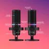 HyperX DuoCast - USB-microfoon (zwart) - RGB-verlichting