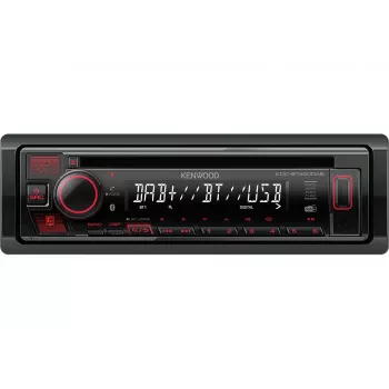 Kenwood KDC-BT450DAB auto-mediaspeler zwart 50 W Bluetooth