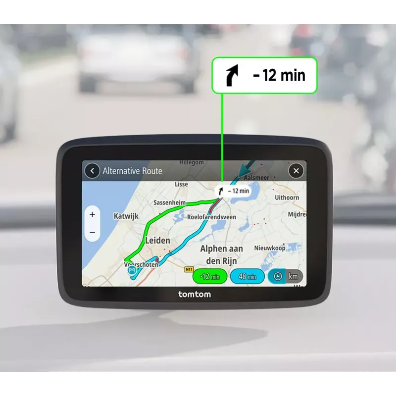TomTom GO Classic navigator 5 inch touchscreen zwart 32 GB 2000 MB RAM