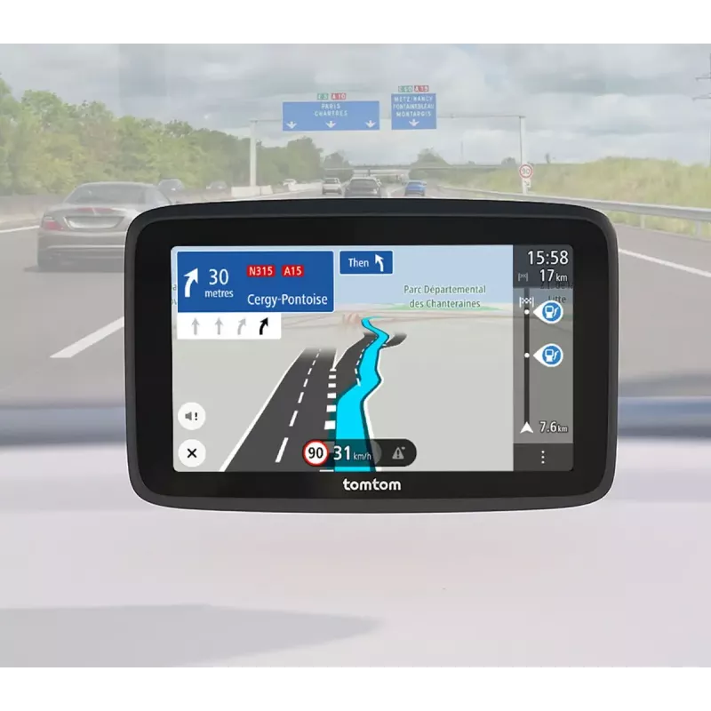TomTom GO Classic navigator 5 inch touchscreen zwart 32 GB 2000 MB RAM
