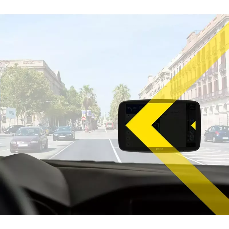 Handheld GPS-navigator TOMTOM GO met 7 inch touchscreen, 32 GB, Europa-kaarten, zwart