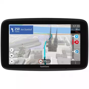 Handheld/vast ingebouwd GPS-navigatieapparaat TOMTOM GO 15,2 cm (6 inch) touchscreen, Bluetooth, WLAN, Europa-kaarten, 0,27 kg