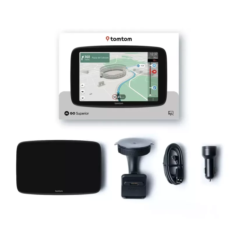 TomTom GO Superior 6 inch GPS-navigatie meertalig 6 inch display 32 GB