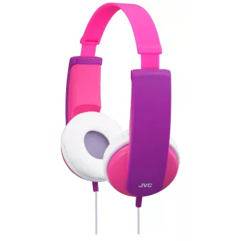 JVC HA-KD5-P-E hoofdtelefoon/headset bedraad hoofdband muziek roze, paars