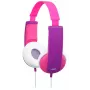 JVC HA-KD5-P-E hoofdtelefoon/headset bedraad hoofdband muziek roze, paars