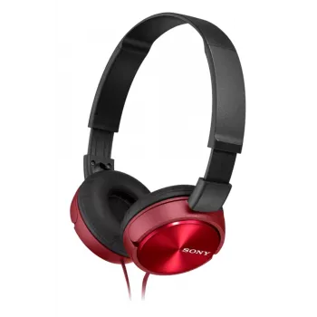 Sony MDR-ZX310AP, bedraad, 10 - 24000 Hz, bellen/muziek, 125 g, headset, rood