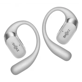 SHOKZ OpenFit 2+ koptelefoon draadloos oorbug, in-ear bellen/muziek Bluetooth grijs