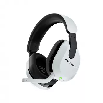 Turtle Beach Stealth 600 wit PlayStation draadloze gaming-headset met tot 80 uur accuduur, 50mm-luidsprekers en Bluetooth voor PS5, PS4, pc en mobiele apparaten