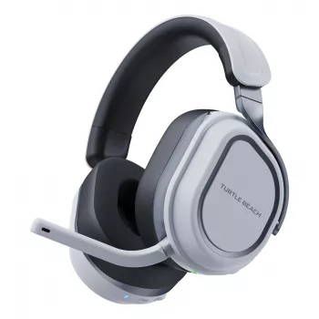 Turtle Beach Stealth 700 wit PlayStation draadloze gaming-headset met tot 80 uur accu, Bluetooth, twee zenders en 60mm-luidsprekers voor PS5, PS4, pc en mobiele apparaten