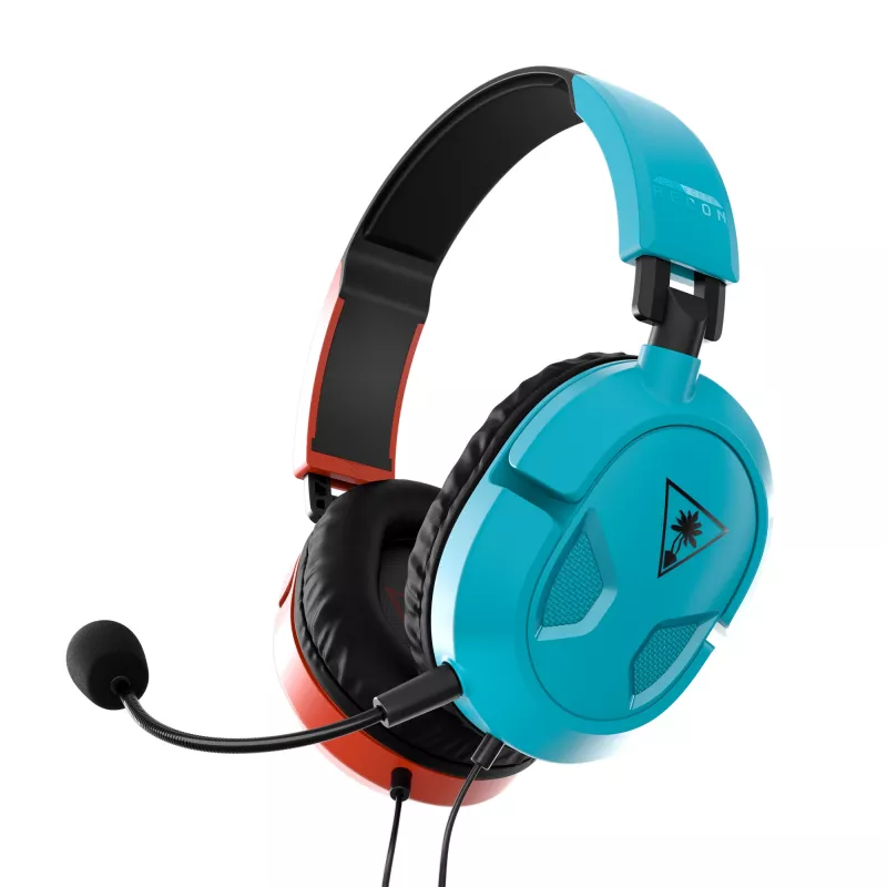 Turtle Beach Recon 50 headset bedraad hoofdband gaming blauw, rood