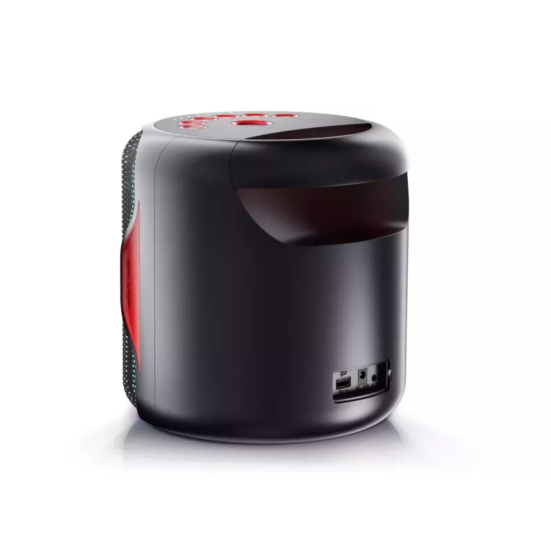 Sharp PS-921 draagbare partyluidspreker 2.1 draagbaar luidsprekersysteem zwart