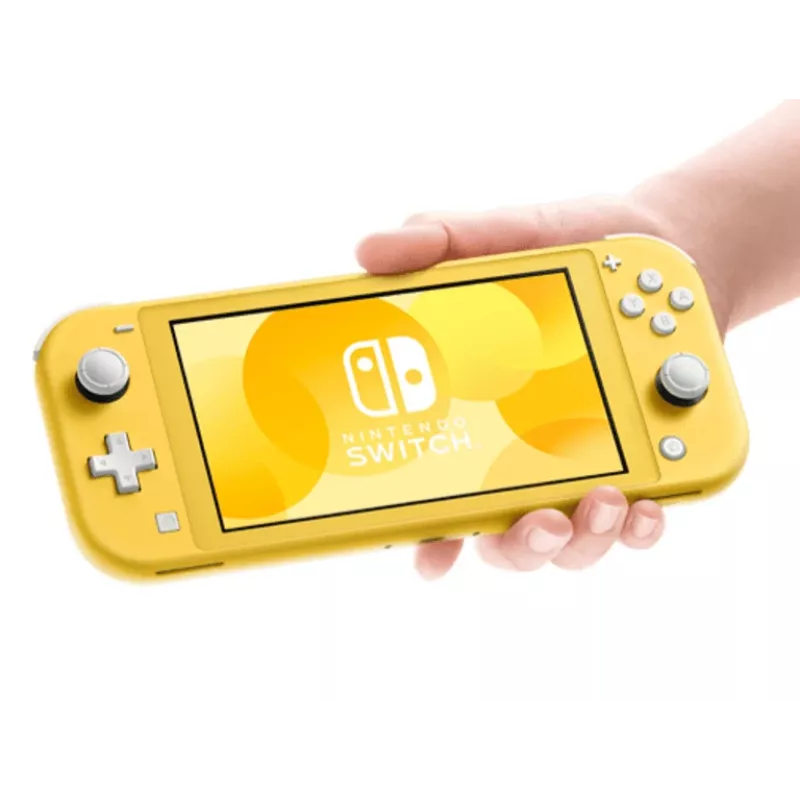 Nintendo Switch Lite, Nintendo Switch, NVIDIA Tegra, geel, analoog / digitaal, D-pad, knoppen