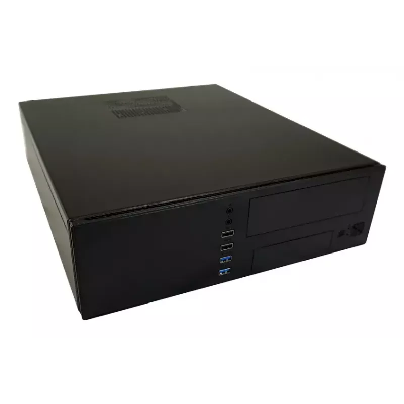 PC-behuizing LC-Power LC-1406MB-TFX-ON micro-tower zwart