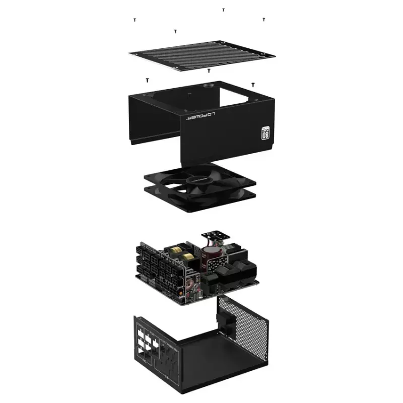 Voeding LC-Power LC1200P V3.0 1200 W