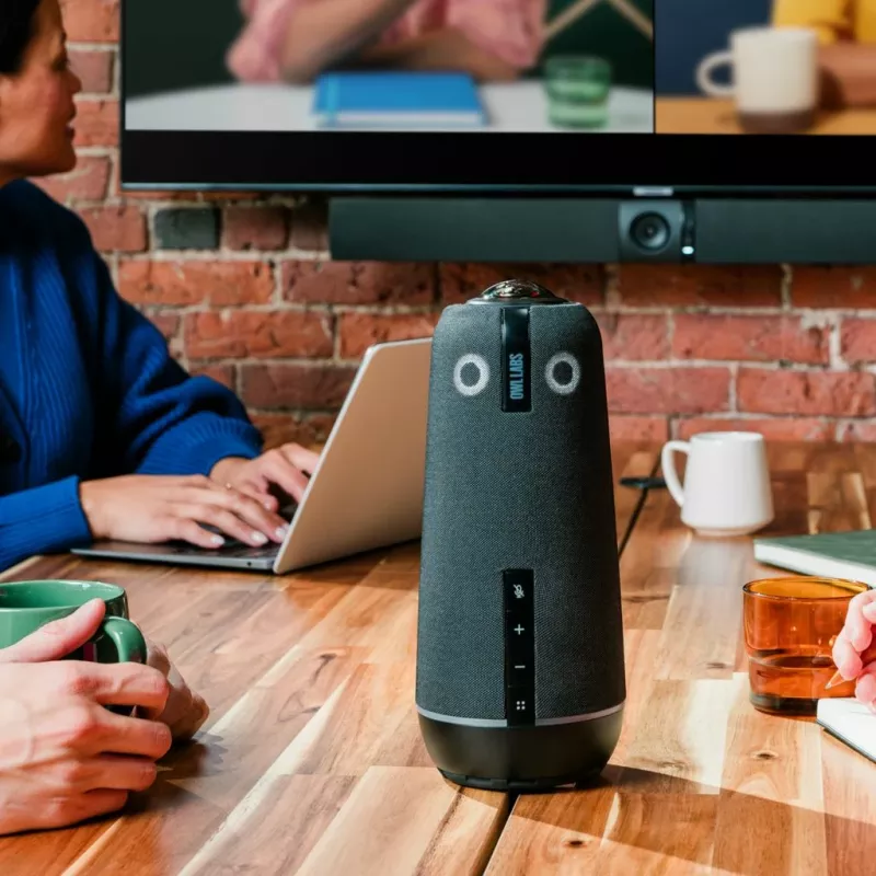 Groeps-videoconferentiesysteem Owl Labs Meeting Owl 4+ 360 graden 4K Ultra HD