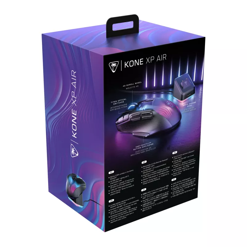 Muis Turtle Beach Kone XP Air RF draadloos + Bluetooth