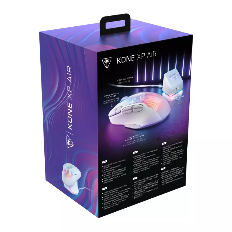 Muis Turtle Beach Kone XP Air RF draadloos + Bluetooth