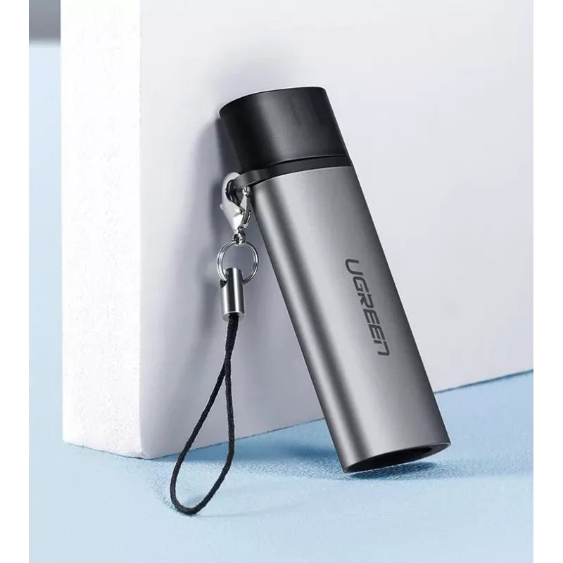 Ugreen 50704 kaartlezer USB 3.2 Gen 1 (3.1 Gen 1) Type-C grijs