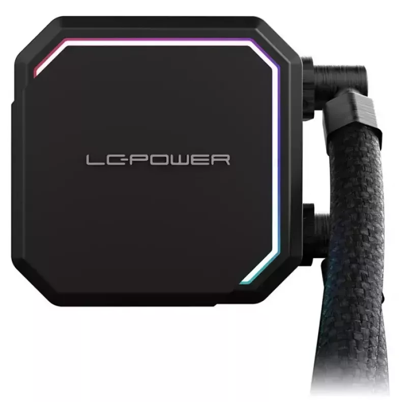 All-in-one-vloeistofkoeler LC-Power LC-CC-360-B 12 cm zwart
