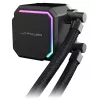 All-in-One-vloeistofkoeler LC-Power LC-CC-240-B-ARGB 12 cm zwart